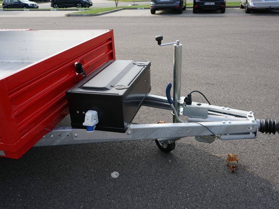 Moetefindt Fahrzeugbau Absenkanhänger Maschinentransporter 3.500kg