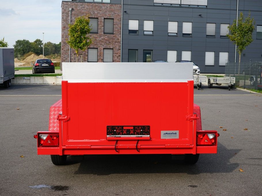 Moetefindt Fahrzeugbau Absenkanhänger Maschinentransporter 3.500kg