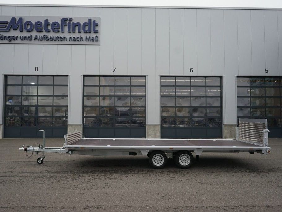 Moetefindt Fahrzeugbau Pritschenanhänger Maschinentransporter 3.500kg