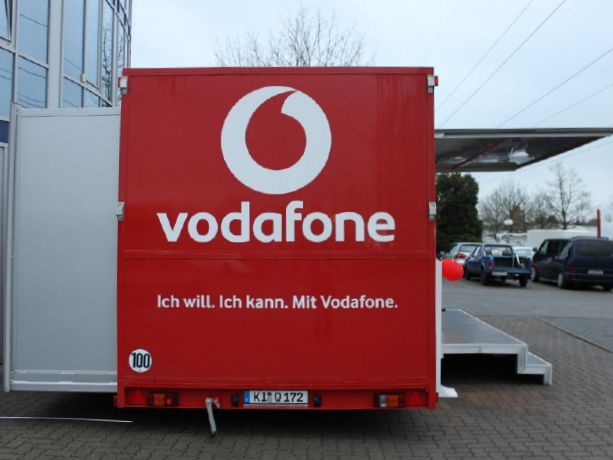 Vodafone Promotion Anhänger